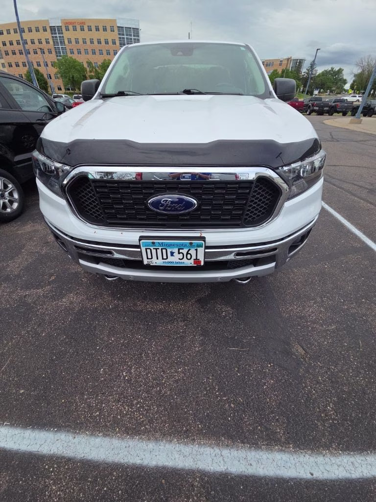 2019 Oxford White Ford Ranger XLT w/Chrome Appearance Pkg 4X4 Truck