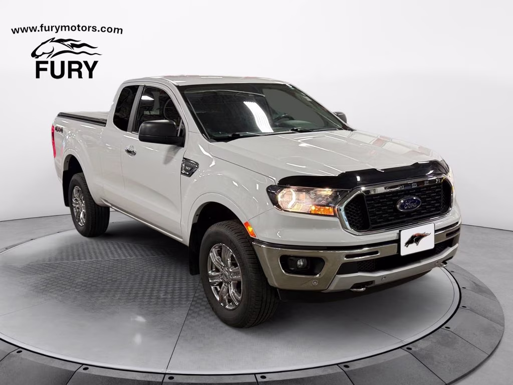 2019 Oxford White Ford Ranger XLT w/Chrome Appearance Pkg 4X4 Truck