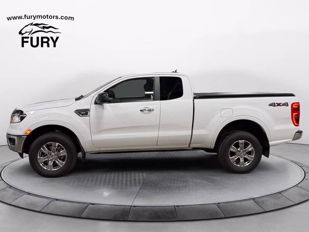 2019 Oxford White Ford Ranger XLT w/Chrome Appearance Pkg 4X4 Truck