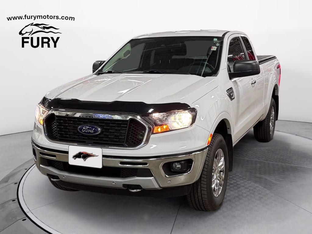 2019 Oxford White Ford Ranger XLT w/Chrome Appearance Pkg 4X4 Truck