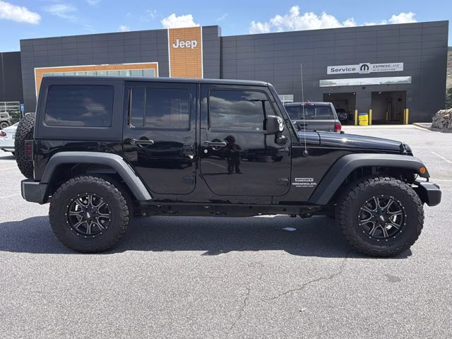 2017 Black Clearcoat Jeep Wrangler Unlimited Sport 4X4 Convertible