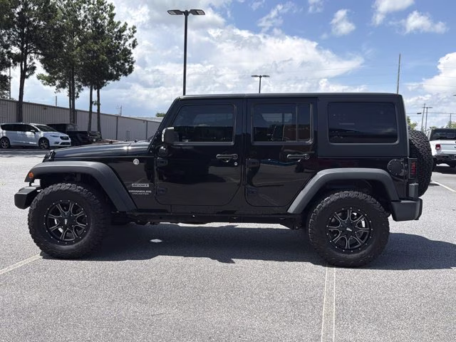 2017 Black Clearcoat Jeep Wrangler Unlimited Sport 4X4 Convertible