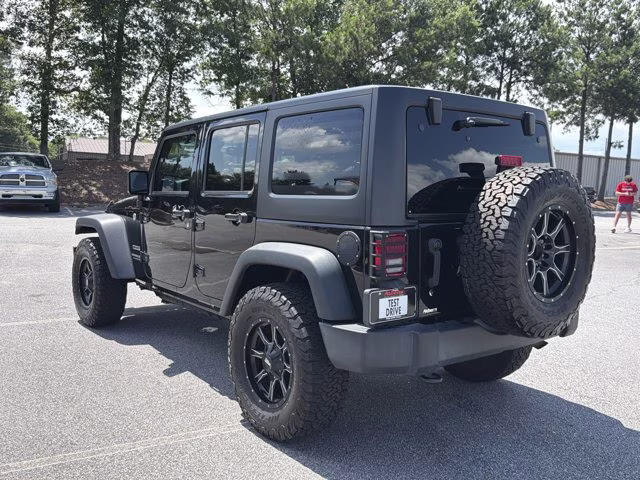 2017 Black Clearcoat Jeep Wrangler Unlimited Sport 4X4 Convertible