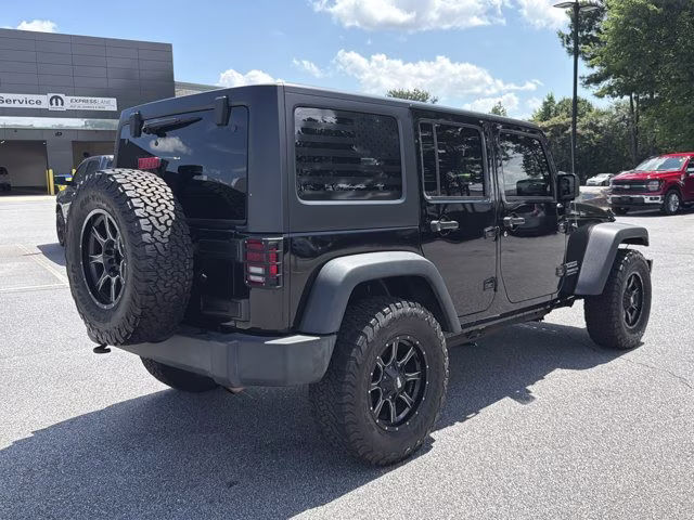 2017 Black Clearcoat Jeep Wrangler Unlimited Sport 4X4 Convertible