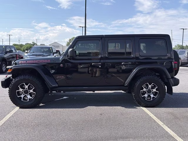 2021 Black Clearcoat Jeep Wrangler Unlimited Rubicon 4X4 Convertible