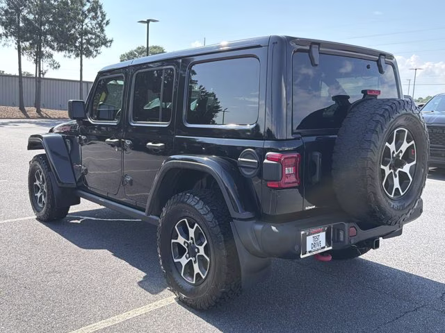 2021 Black Clearcoat Jeep Wrangler Unlimited Rubicon 4X4 Convertible