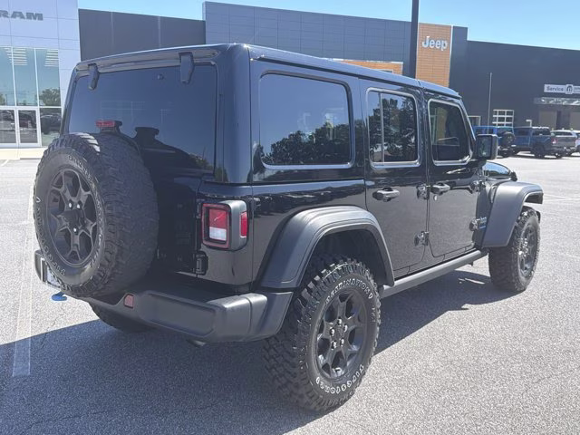 2023 Black Clearcoat Jeep Wrangler 4xe Willys 4xe 4X4 Convertible