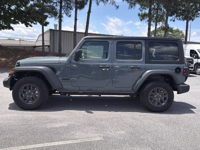 2024 Anvil Clear Coat Jeep Wrangler Sport S 4X4 Convertible