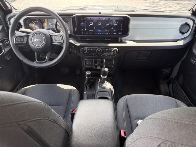 2024 Anvil Clear Coat Jeep Wrangler Sport S 4X4 Convertible