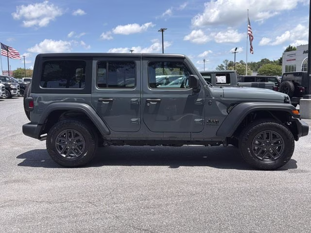 2024 Anvil Clear Coat Jeep Wrangler Sport S 4X4 Convertible