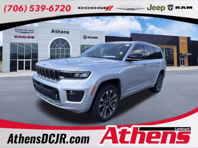 2022 Silver Zynith Jeep Grand Cherokee L Overland RWD SUV