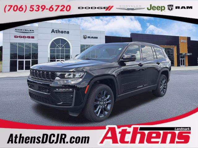 2026 Diamond Black Crystal Pearlcoat Jeep Grand Cherokee L 85th Anniversary Edition 4X4 SUV
