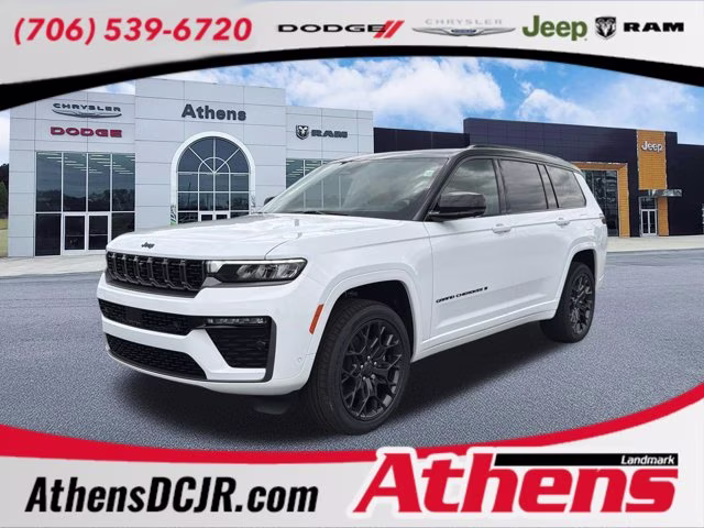 2026 Bright White Clearcoat Jeep Grand Cherokee L Summit 4X4 SUV