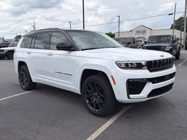 2026 Bright White Clearcoat Jeep Grand Cherokee L Summit 4X4 SUV