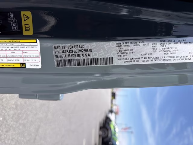 2026 Anvil Clearcoat Jeep Wrangler Rubicon X 4X4 Convertible
