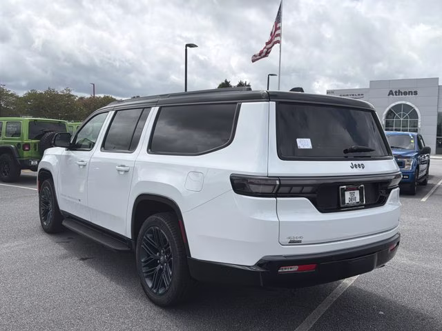 2026 Bright White Clearcoat Jeep Grand Wagoneer 85th Anniversary L 4X4 SUV