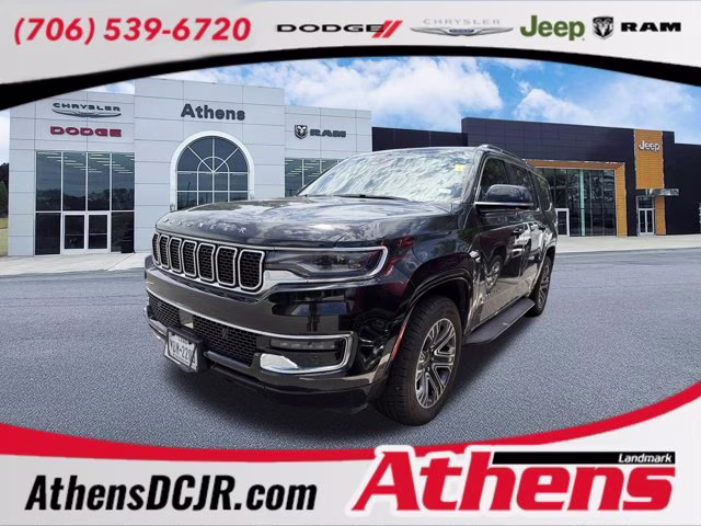 2024 Diamond Black Crystal Pearlcoat Jeep Wagoneer Base RWD SUV