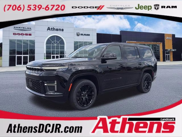 2026 High Gloss Black Jeep Grand Wagoneer Limited Reserve 4X4 SUV
