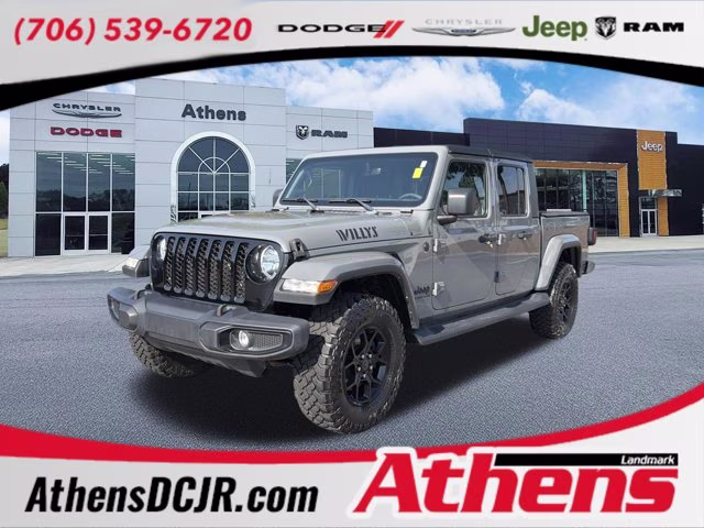 2023 Sting-Gray Clearcoat Jeep Gladiator Willys 4X4 Truck