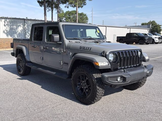 2023 Sting-Gray Clearcoat Jeep Gladiator Willys 4X4 Truck