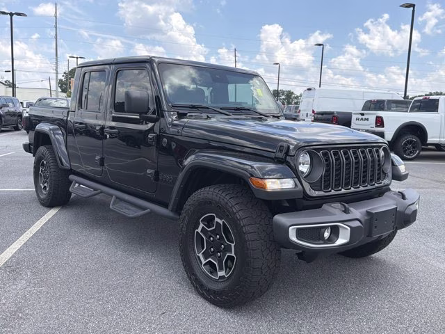 2024 Black Clearcoat Jeep Gladiator Sport S 4X4 Truck