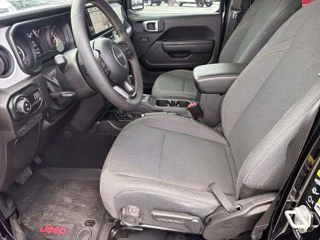2024 Black Clearcoat Jeep Gladiator Sport S 4X4 Truck