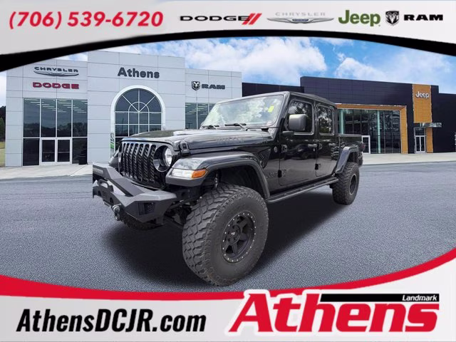 2023 Black Clearcoat Jeep Gladiator Willys 4X4 Truck