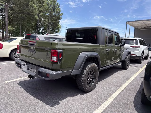 2021 Sarge Green Clearcoat Jeep Gladiator Willys 4X4 Truck
