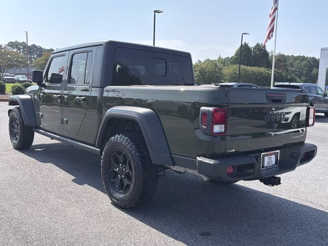 2021 Sarge Green Clearcoat Jeep Gladiator Willys 4X4 Truck