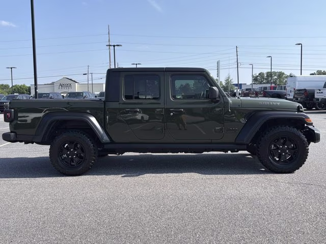 2021 Sarge Green Clearcoat Jeep Gladiator Willys 4X4 Truck
