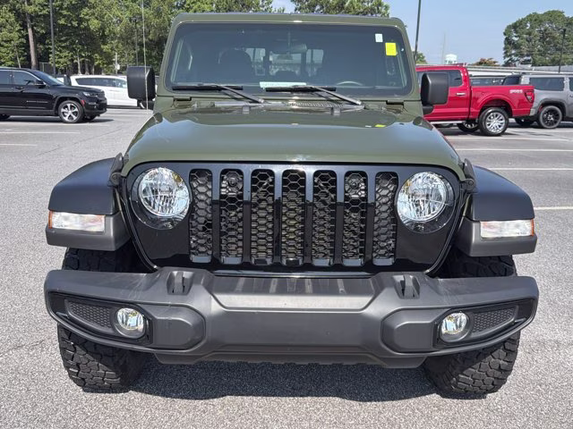 2021 Sarge Green Clearcoat Jeep Gladiator Willys 4X4 Truck