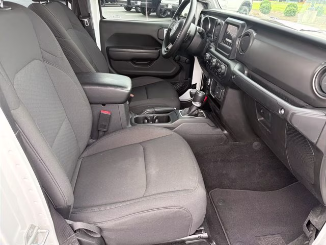 2023 Bright White Clearcoat Jeep Gladiator Sport 4X4 Truck