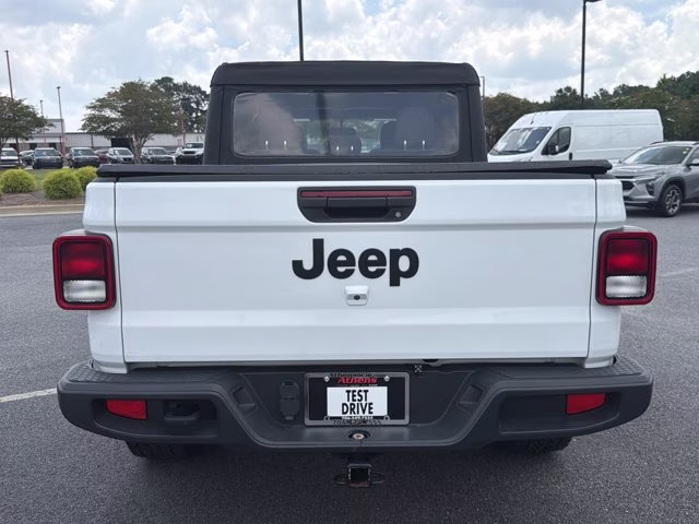 2023 Bright White Clearcoat Jeep Gladiator Sport 4X4 Truck