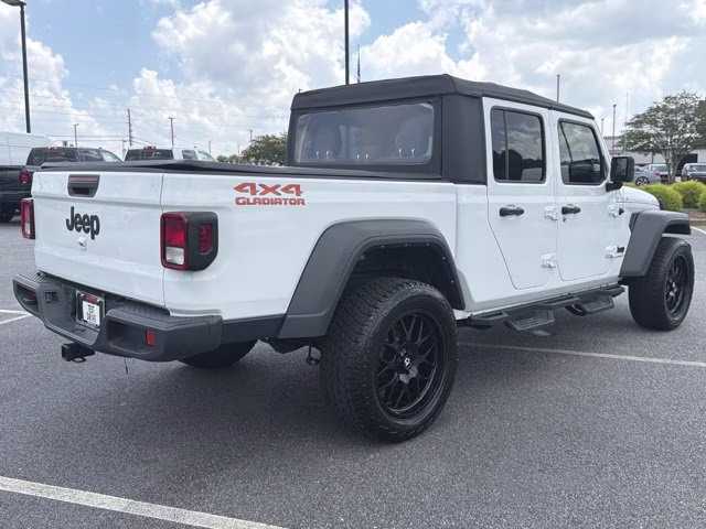 2023 Bright White Clearcoat Jeep Gladiator Sport 4X4 Truck