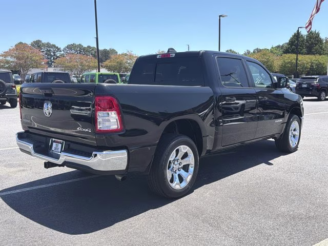 2022 Diamond Black Crystal Pearlcoat Ram 1500 Big Horn 4X4 Truck