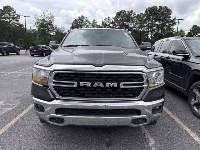 2022 Granite Crystal Metallic Clearcoat Ram 1500 Big Horn 4X4 Truck