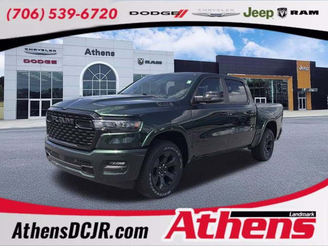 2026 Serrano Green Metallic Ram 1500 Big Horn 4X4 Truck