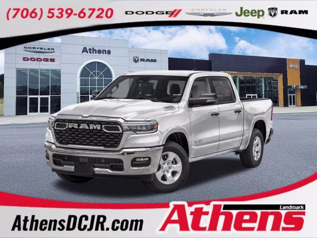 2025 Billet Silver Metallic Clearcoat Ram 1500 Big Horn 4X4 Truck
