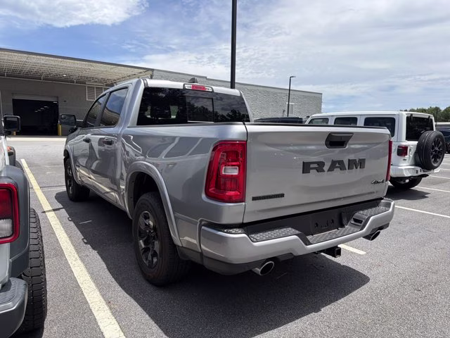 2025 Billet Silver Metallic Clearcoat Ram 1500 Big Horn 4X4 Truck