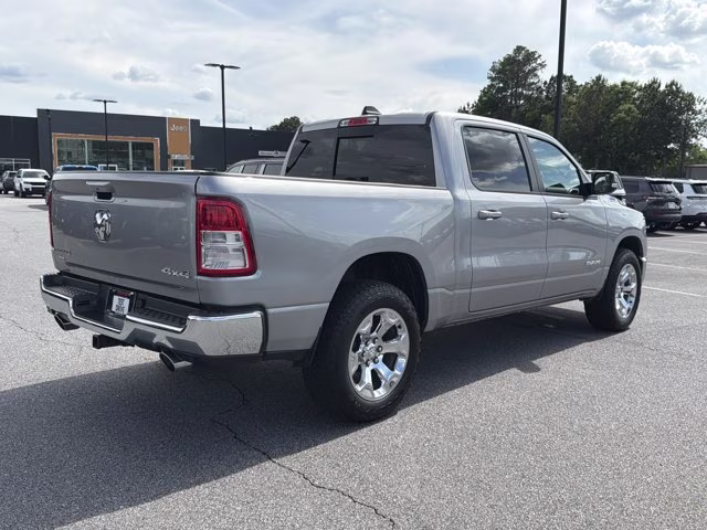 2022 Billet Silver Metallic Clearcoat Ram 1500 Big Horn 4X4 Truck
