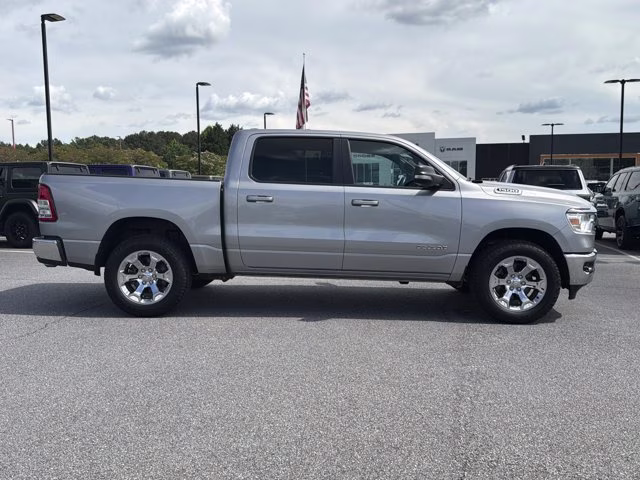2022 Billet Silver Metallic Clearcoat Ram 1500 Big Horn 4X4 Truck