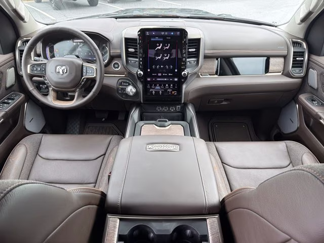 2026 Diamond Black Crystal Pearlcoat Ram 1500 Longhorn 4X4 Truck