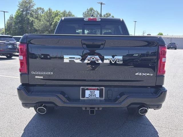 2026 Diamond Black Crystal Pearlcoat Ram 1500 Laramie 4X4 Truck