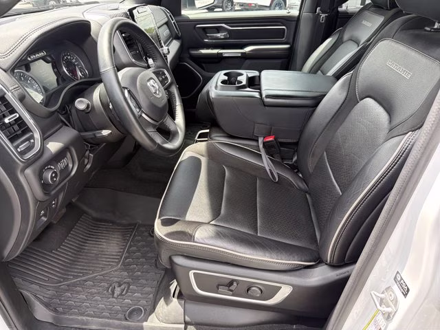 2023 Bright White Clearcoat Ram 1500 Laramie 4X4 Truck