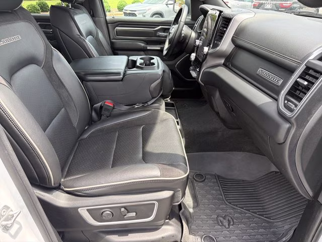 2023 Bright White Clearcoat Ram 1500 Laramie 4X4 Truck