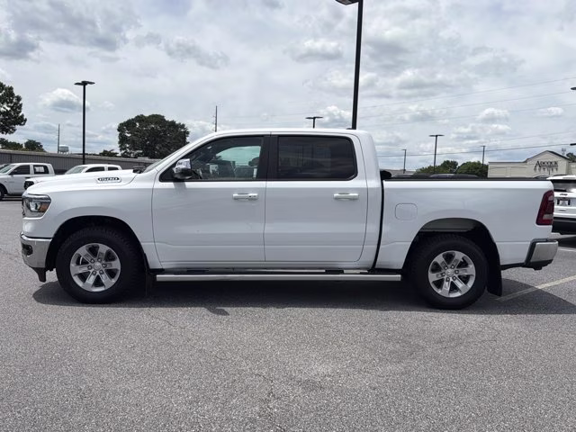 2023 Bright White Clearcoat Ram 1500 Laramie 4X4 Truck