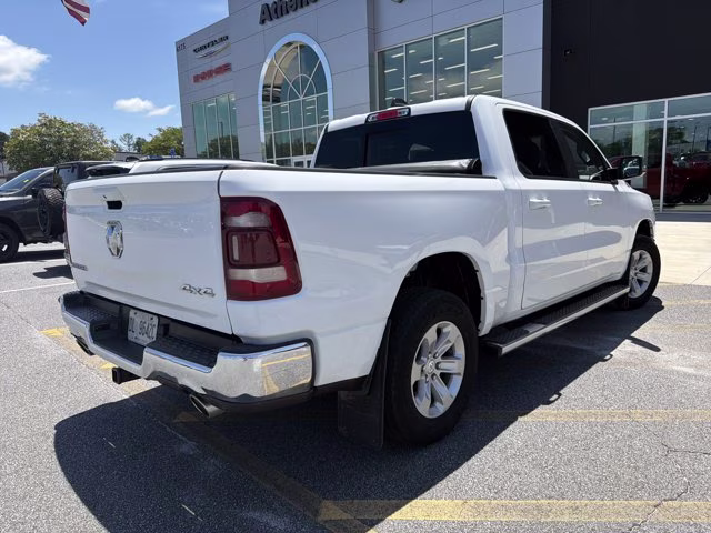 2023 Bright White Clearcoat Ram 1500 Laramie 4X4 Truck