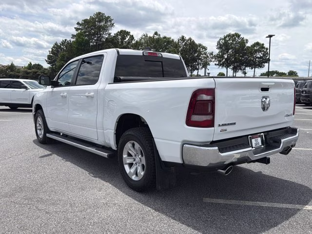 2023 Bright White Clearcoat Ram 1500 Laramie 4X4 Truck