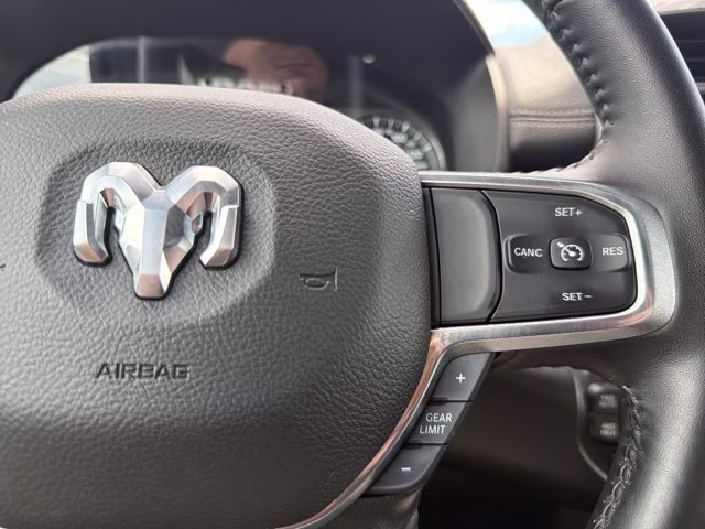 2023 Bright White Clearcoat Ram 1500 Laramie 4X4 Truck