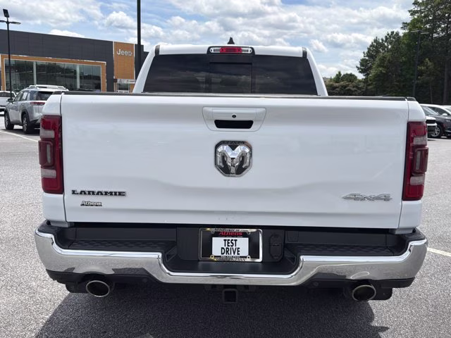 2023 Bright White Clearcoat Ram 1500 Laramie 4X4 Truck